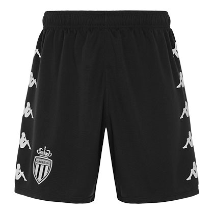 Pantalones AS Monaco 2ª 2021/22 Negro